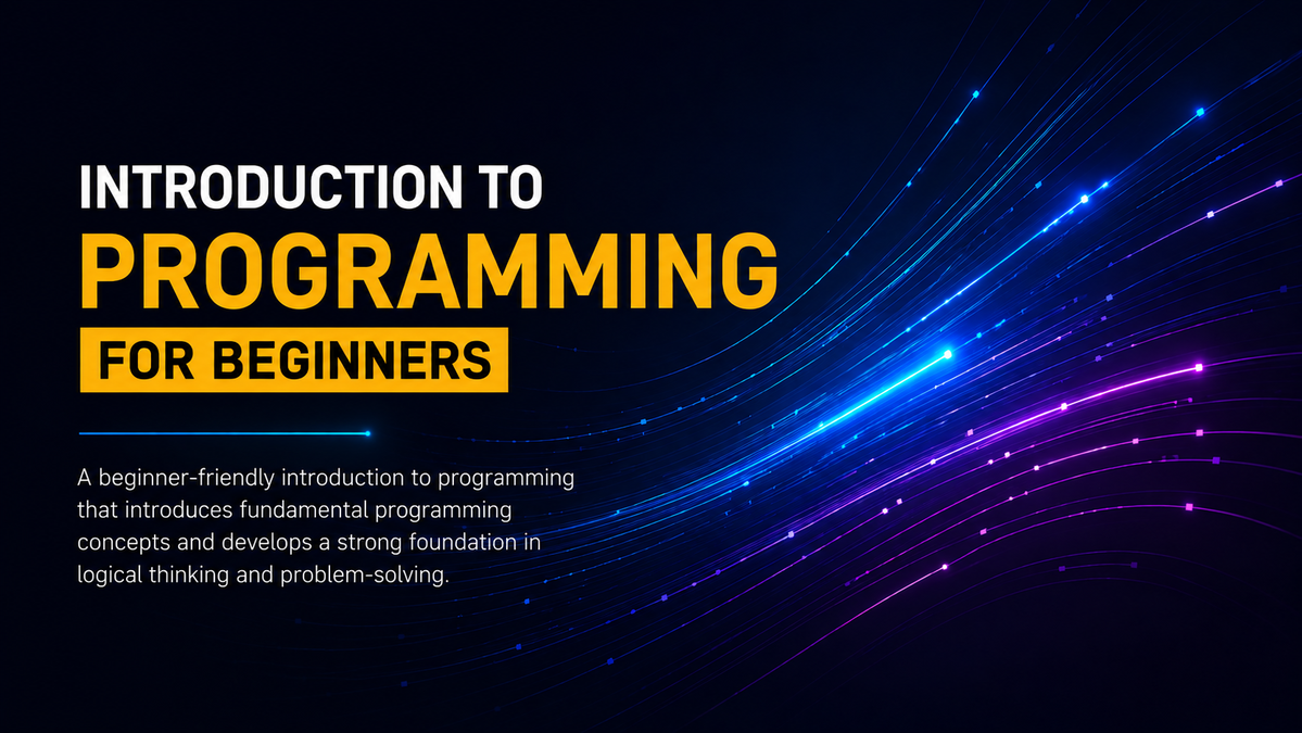 Introduction to Programming for Beginners